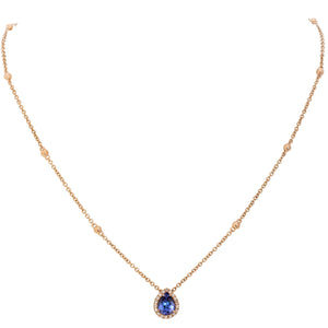 Boutique Bou Drop Tanzanite Pendant