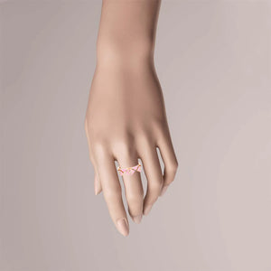 Myli Stackable Pink Ring