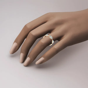 Mikou Turquoise Paradise Ring