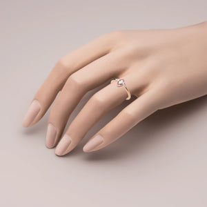 Demoiselle Pink Ring