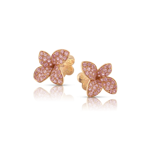 Petit Garden Pink Sapphires Earrings