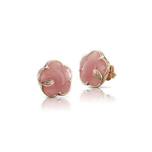 Petit Joli Pink Chalcedony Earrings