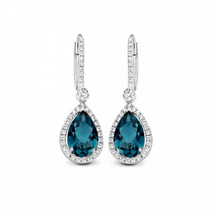 Grace London Blue Topaz Oorbellen